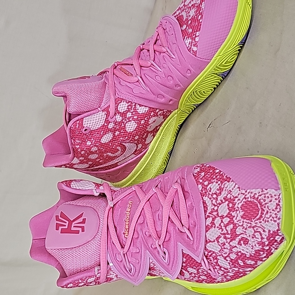 Nike Pink and Yellow Sneakers